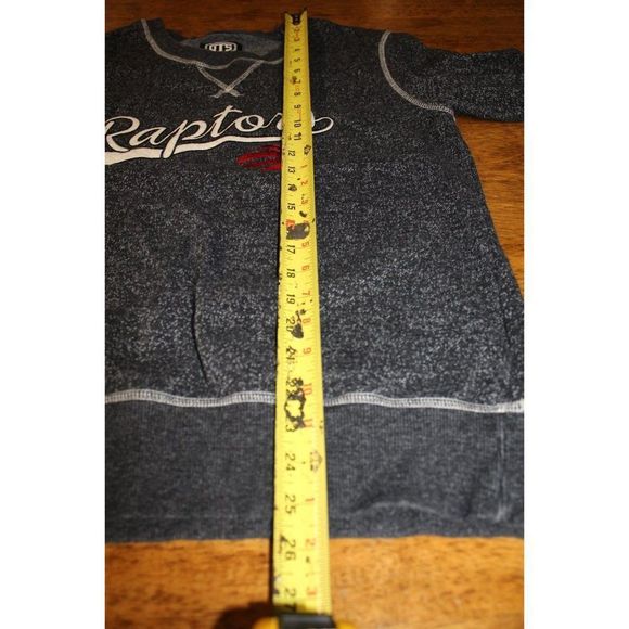 OTS Adult LG NBA Toronto Raptors Basketball Lightweight Long Sleeved Sweatshirt - Picture 10 of 11